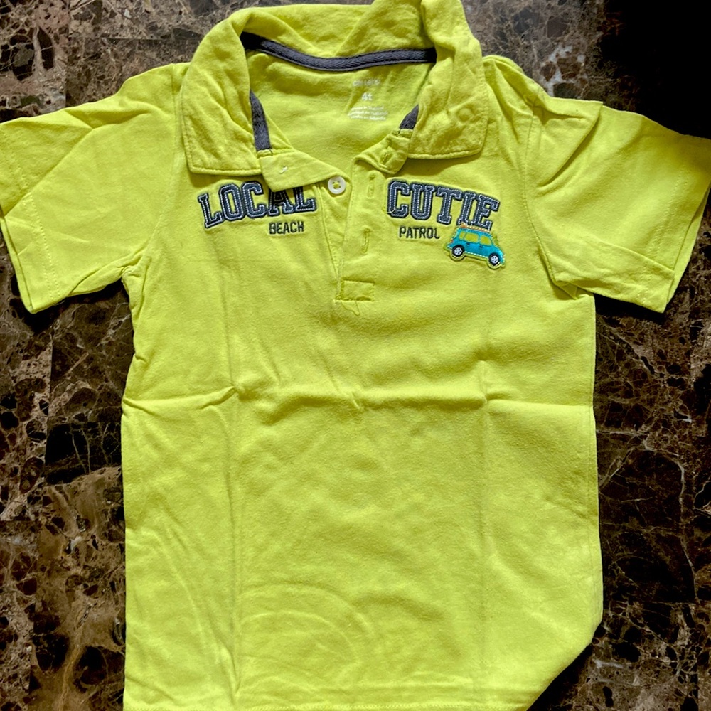 Carters 4t cutie patrol shirt